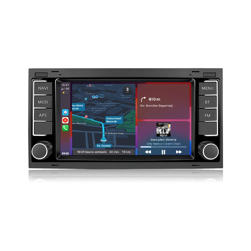 Navigatie VW Transporter T5 (2003-2016), Android, Ecran 7 inch, 4GB RAM 64GB [1]