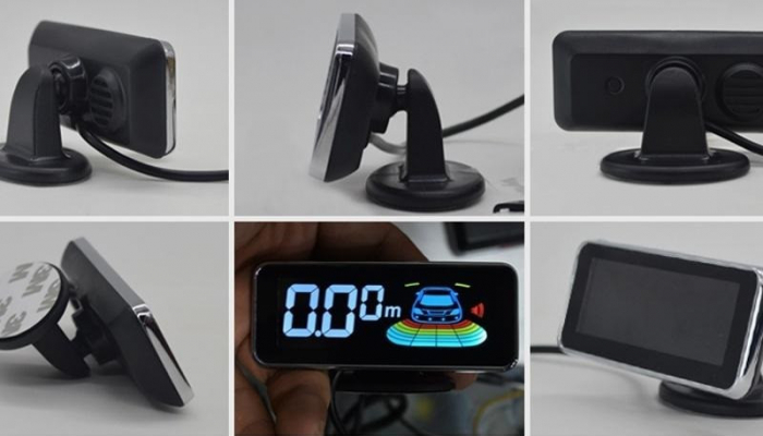 Senzori parcare fata spate cu temporizare cu 8 senzori si display LCD [4]