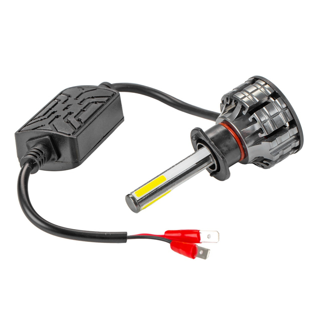 Set 2 becuri LED COB, tip bec H1 6500K 38W [5]