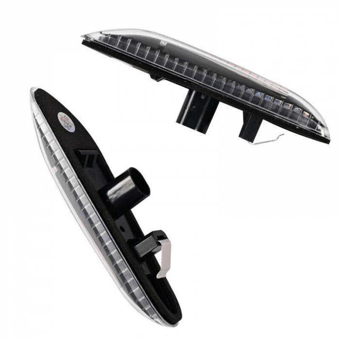 Set 2 Semnalizari Aripa LED Dinamice pentru BMW X1 E84, X3 E83, E60, E90, E91, E92, E93, E81, E82, E88 [5]