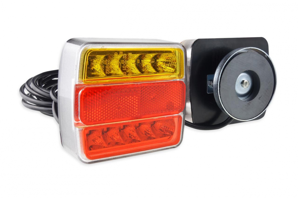 Set stopuri lampa spate trailer / remorca cu prindere magnetica [3]