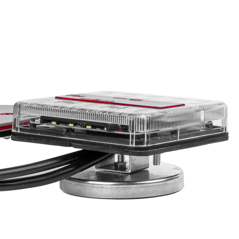 Set stopuri lampa spate trailer / remorca cu prindere magnetica si triunghi [3]