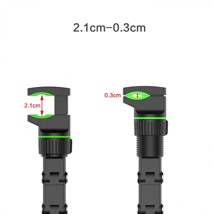 Suport telefon auto, prindere la oglinda rotativ, rotație 360 grade [3]