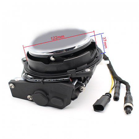 Camera marsarier sigla semn emblema, flip VW Passat B6, B7, Golf 6, EOS, CC, BEETLE, Polo [3]
