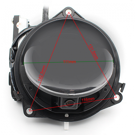 Camera marsarier sigla semn emblema, flip VW Passat B6, B7, Golf 6, EOS, CC, BEETLE, Polo [4]
