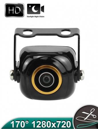 Camere marsarier universale - Camera marsarier/frontala AHD/CVBS unghi 170 grade cu Night Vision 1280x720p