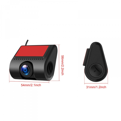 Camera dvr trafic auto, rezolutie 1080p HD, conectare USB [2]