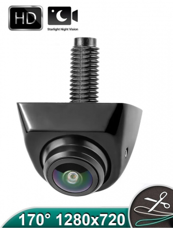 Camere marsarier universale - Camera marsarier AHD/CVBS, fisheye, unghi 170 grade cu StarLight Night Vision
