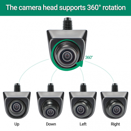 Camera marsarier AHD/CVBS, fisheye, unghi 170 grade cu StarLight Night Vision [1]