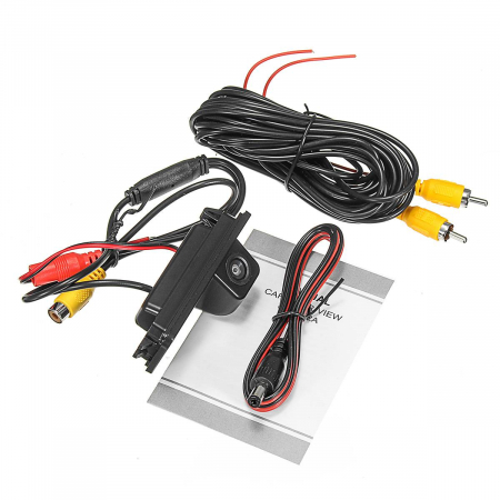 Camera marsarier led numar vw golf 4 5 6 passat b6 cc polo skoda seat [3]