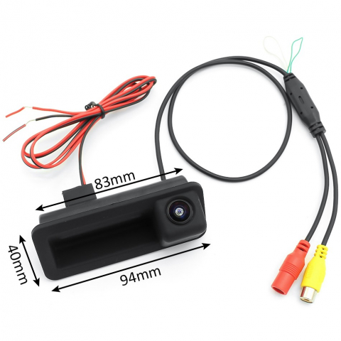 Camera marsarier HD, unghi 170 grade cu StarLight Night Vision pentru Ford Mondeo MK4, Focus MK2, Fiesta, Smax, Fusion pe manerul de la hayon [4]