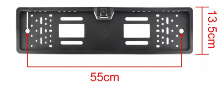 Camera auto marsarier HD unghi 170 grade cu StarLight Night Vision pe suport de numar fisheye [5]