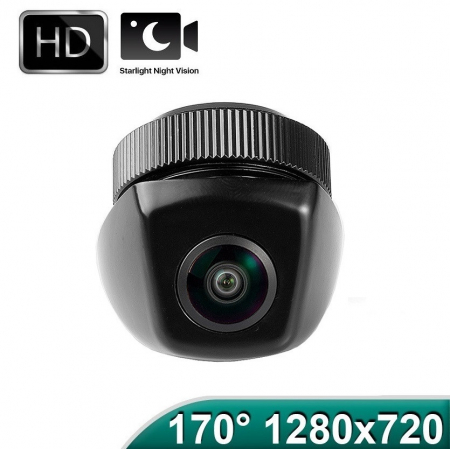 BMW - Camera marsarier HD, BMW X5 E70, X5 E53), X6 E71, X6 E72, X3 E83  unghi 170 grade cu StarLight Night Vision Fisheye