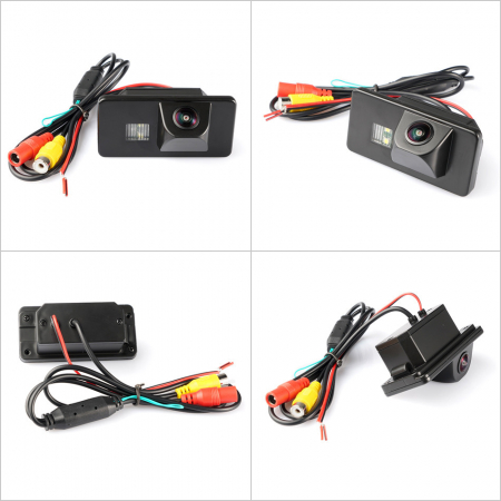 Camera marsarier HD, unghi 170 grade cu Night Vision BMW E39, E90, E91, E60, E60, E61, X5(E70), X6(E71), E82, E88 [3]