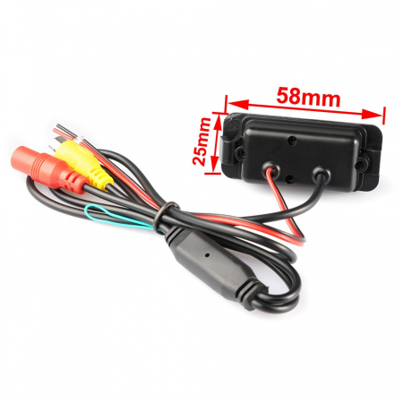 Camera marsarier HD, unghi 170 grade cu StarLight Night Vision FORD KUGA, FOCUS MK3, FIESTA MK6, MONDEO MK4, C-MAX MK2, S-MAX MK1, GALAXY MK3 [3]