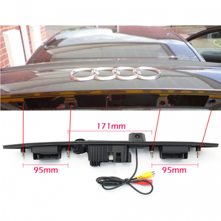 Camera marsarier HD, unghi 170 grade cu StarLight Night Vision pentru Audi A3, A4, A6, A8, Q7 [7]