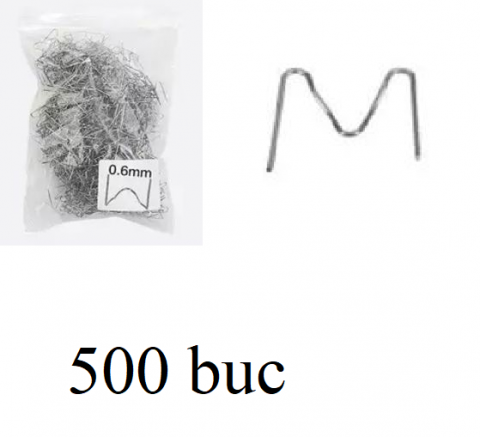 Diverse - Capse cleme pentru aparat sudura lipit plastic pistol - set 500 buc