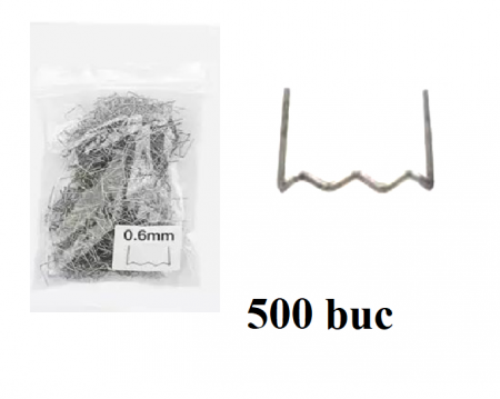 Diverse - Capse cleme pentru aparat sudura lipit plastic pistol - set 500 buc