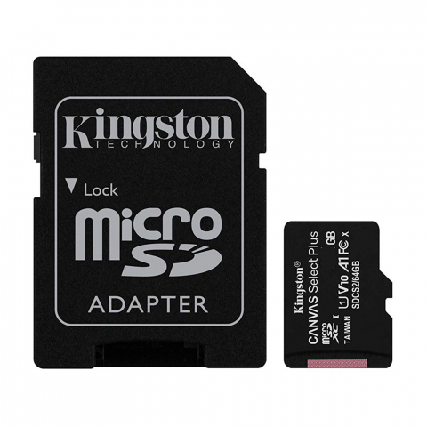 Card de memorie MicroSD Kingston Canvas Select Plus, 32GB, 100MB/s, cu adaptor [1]