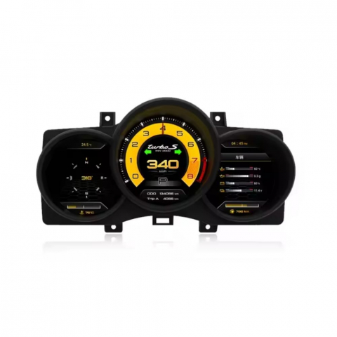 Ceasuri digitale - Ceas electronic digital bord Porsche Boxster (2016-2022)