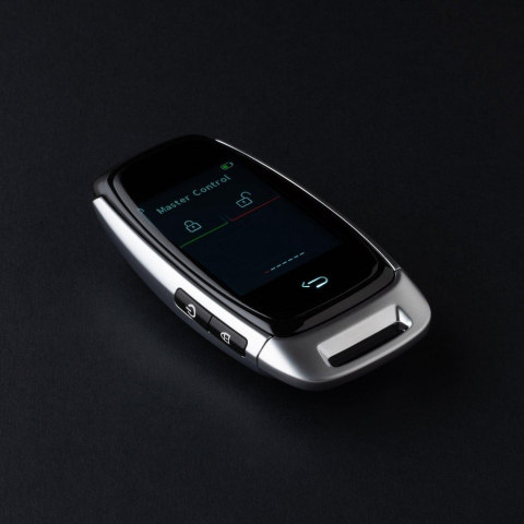 Cheie Smart key dedicata audi, volkswagen, LCD, argintiu [10]