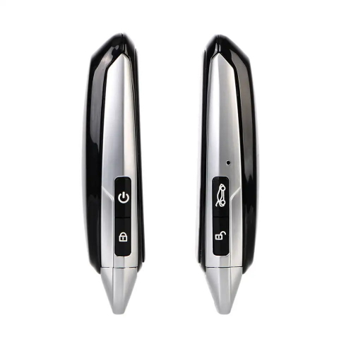 Cheie Smart key dedicata audi, volkswagen, LCD, argintiu [5]