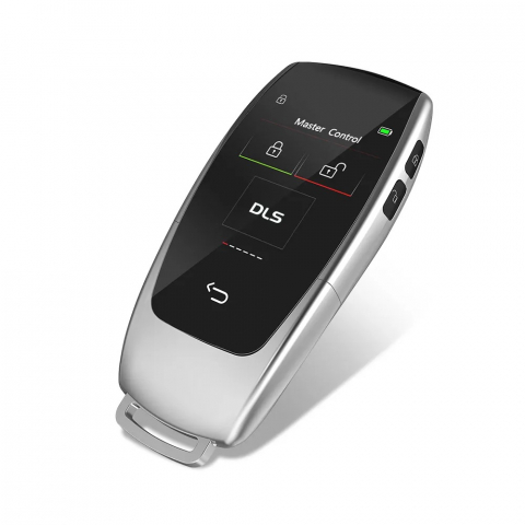 Cheie Smart key dedicata Mercedes, LCD, argintiu [2]