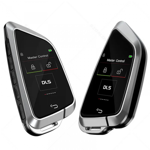Cheie Smart key dedicata BMW, LCD, argintiu [2]