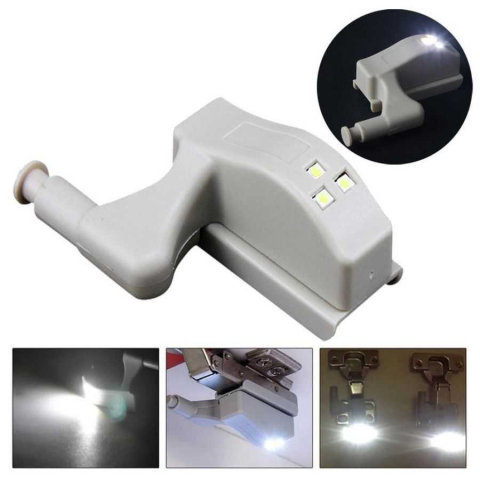 Diverse - Dispozitiv pentru balama cu iluminare led, sistem Push