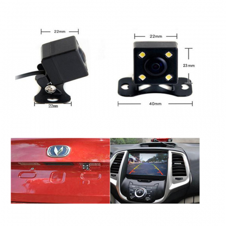 Camera marsarier auto universala, 4 led [3]