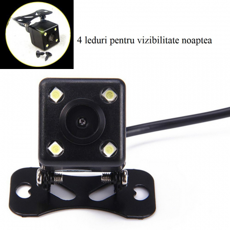 Camera marsarier auto universala, 4 led [4]