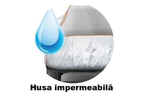 Husa prelata auto exterior ANTI-GRINDINA 530X195X155 CM SUV XL [4]