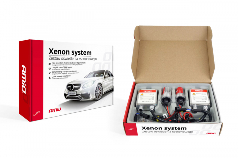 Accesorii exterior - Kit Xenon digitale, 35W, tip bec H7 6000K, 9-16V
