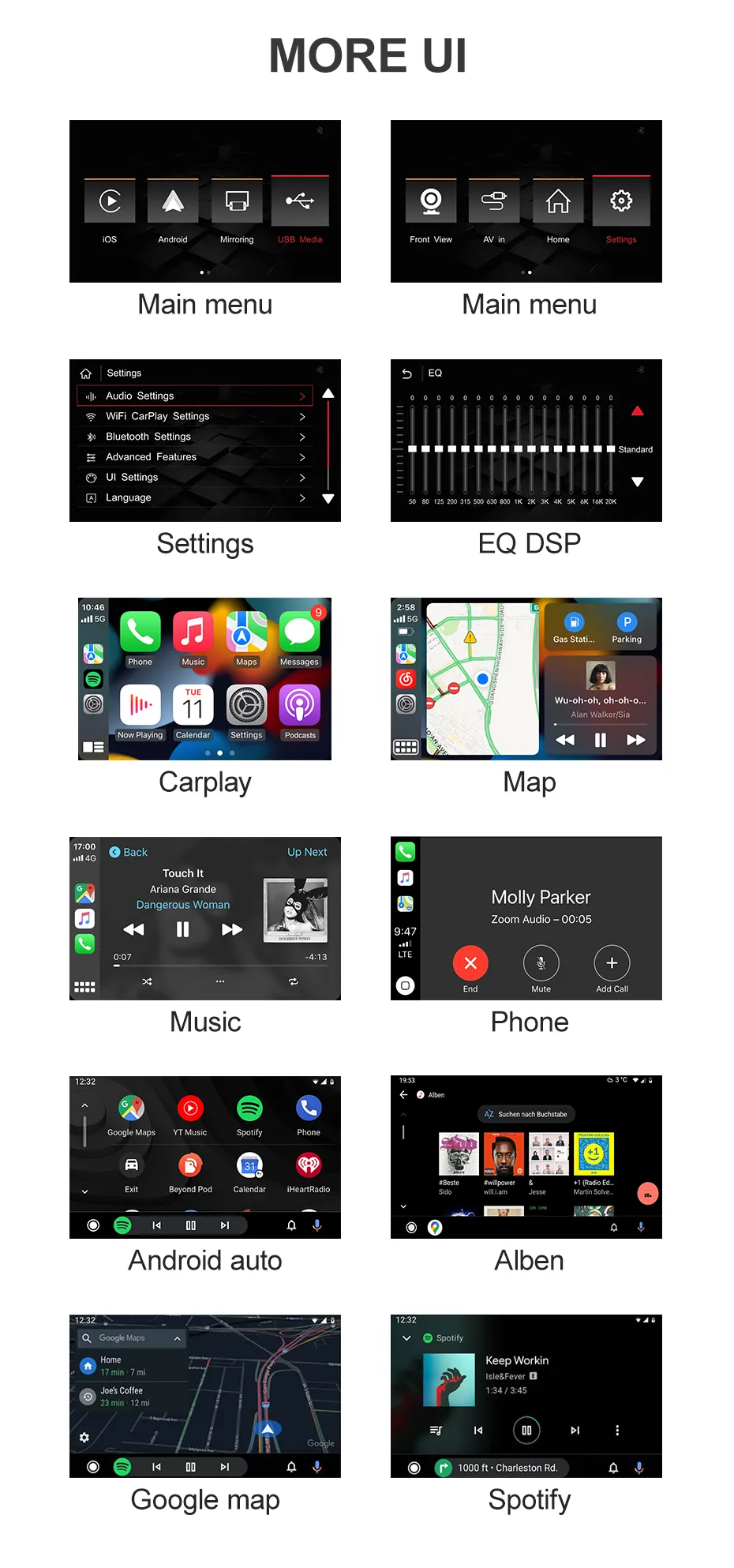 Modul CarPlay & Android Auto Wireless pentru Audi Q5 (2012-2018) – Compatibilitate totală cu MMI original [4]