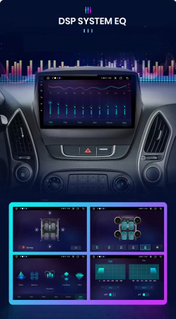 Navigatie Hyundai Tucson (2009-2015), Ecran 10 inch, 1GB RAM 32GB [5]