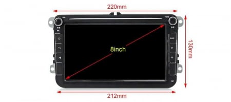 Navigatie Skoda Rapid (2013-2017), Android, Ecran 8 inch, 4GB RAM 64GB [6]