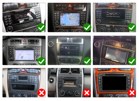 Navigatie Mercedes C-Class w203 (2004-2007), Android, Ecran 7 inch, 2GB RAM 64GB [4]
