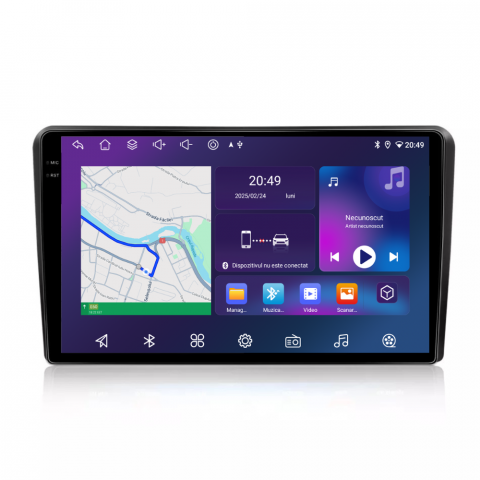 Navigatie Audi A3 (2003-2011), Android, Ecran 9 inch, 4GB RAM 64GB, 8-core [4]