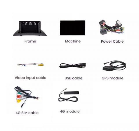 Navigatie BMW x3 E83 2004 - 2012, Android 13,Ecran 2K, 4GB RAM 64GB, Octa Core, carplay /android auto [9]