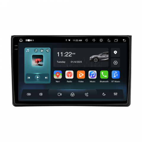 Navigatie Audi A4 (2002-2008), Android, Ecran 9 inch, 8GB RAM 256GB, 8-core [5]