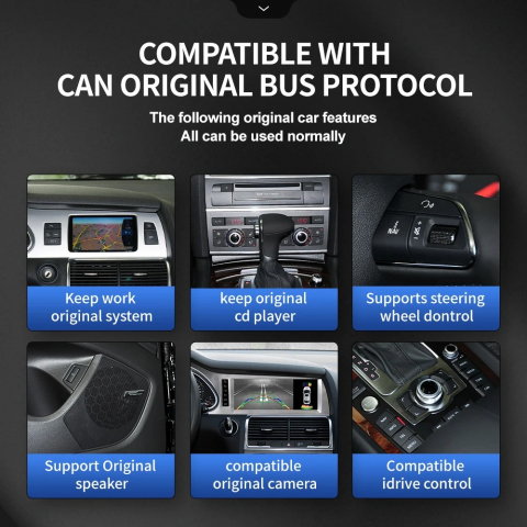 Navigatie Audi Q7 (2009-2015) Android, Ecran 8.8 inch, 8GB RAM 256GB [5]