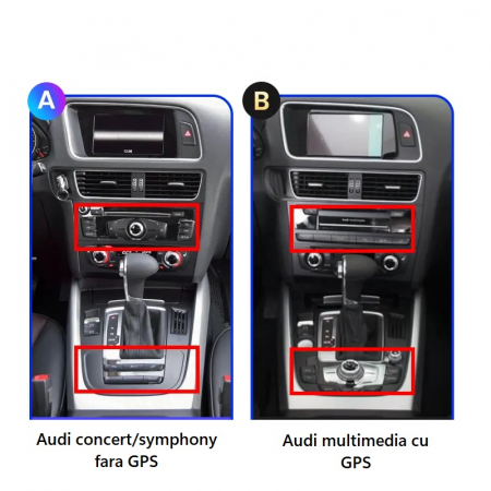 Navigatie Audi Q5 2009-2013, Android, Carplay, 4GB RAM 64GB, youtube, waze, google maps [1]