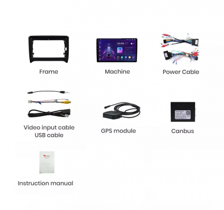Navigatie audi TT 2006-2014, Android 12, 1GB RAM 32GB, google maps, youtube, waze, wifi, bluetooth [3]