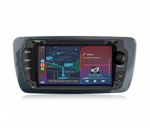 Ibiza 6J (2009-2016) - Navigatie Seat Ibiza 6J 2009-2013, Android, 2GB RAM 32GB, carplay / android auto