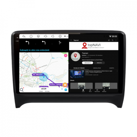 Navigatie Audi TT (2006-2014), Android, Ecran 9 inch, 4GB RAM 64GB, 8-core [3]