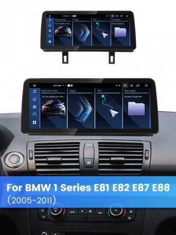 Navigatie Bmw Seria 1 (2003-2013), Android, Ecran 12.3 inch, 4GB 64GB, sistem Fara navigatie de fabrica [4]