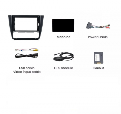 Navigatie Bmw Seria 1 E87 / E88 (2004-2011), Android, Ecran 9 inch, 4GB RAM 64GB, 4-core [6]