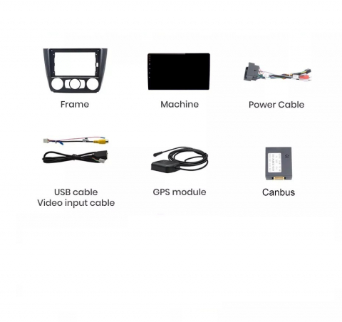 Navigatie Bmw Seria 1 E87 / E88 (2004-2011), Android, Ecran 9 inch, 4GB RAM 64GB, 4-core [7]