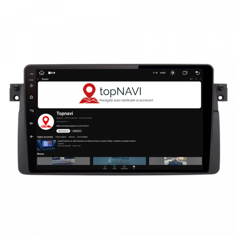 Navigatie BMW E46 (1998-2006), Android, Ecran 9 inch, 1GB RAM 32GB [1]