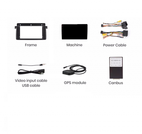 Navigatie BMW E46 (1998-2006), Android, Ecran 9 inch, 4GB RAM 64GB, 4-core [5]
